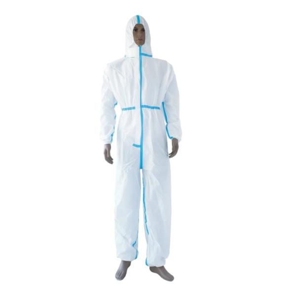 Quality Medical Use Disposable Non Woven Coverall With Without Shoe Cover wholesale