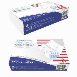 Cheap 15-20 Minutes 2 years Shelf Life SARS-CoV-2 Antigen Self Test Set Saliva Sample Collector Malaysia 1 test/box for sale