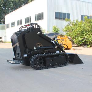 Cheap CE Skid Steer Loader Gasoline Tracked Mini Front End Skid Steer Loader With Attachments for sale