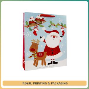 cheap and high quality customize colorful Ivory Board Paper Bag