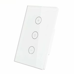 Tuya For  Led Bulb  Voice Control  Glass Touch Operated Smart Wifi Light Dimmer Switch With Google&Alexa