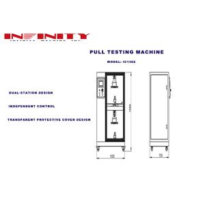 Advanced Technology Pull Testing Machine Wire Pull Tester Pull Yank Detector