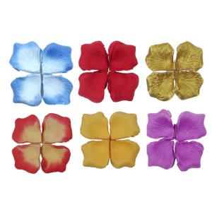 China Wedding Decor Biodegradable Artificial Rose Petals Decoration 4.5*4.5cm 5*5cm on sale