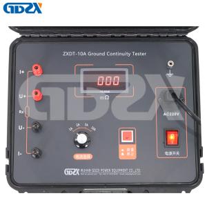 ZXDT-10A AC220V Earth Continuity Tester With Output current delay function
