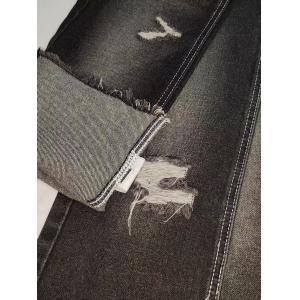 12.2OZ TWILL Style Denim Fabric BLACK/WHITE with 7*7 construction  For man Jeans