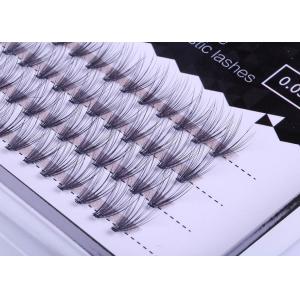 Rapid Cluster Volume Eyelash Extensions C Curl Shape 0.05mm Thickness Black
