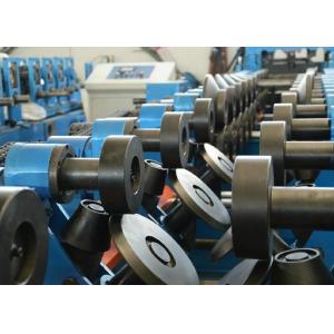 Cheap SGS Z C Profile Roll Forming Machine With Leveling And Hydraulic Punching for sale