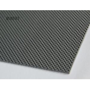 Custom Width Conveyor Belts Replacement Wave / Suqare Rough Top Pattern