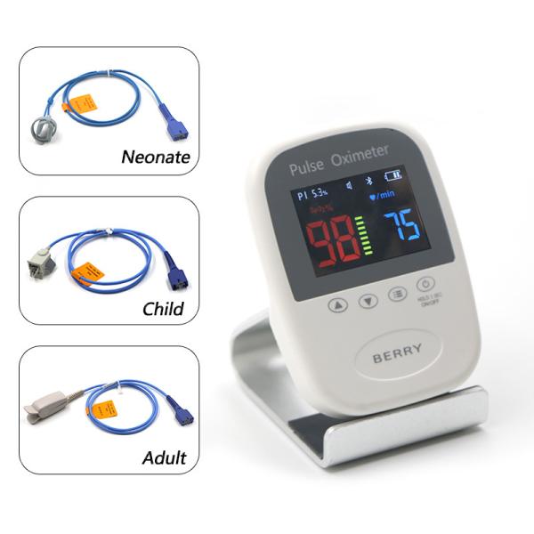Quality Rechargeable Lithium Battery Pocket Pulse Oximeter With Low / High SpO2 And Pulse Rate Alarm wholesale