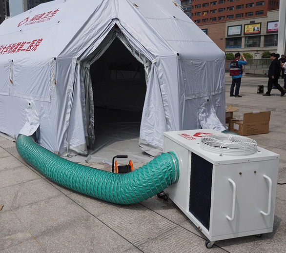 Camping AC Unit / Tent Air Conditioner Energy Saving With 1000M3 / H Cooling