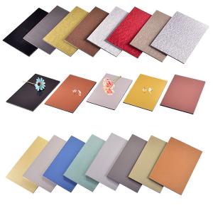 PVDF Aluminum Composite Panel with E2 Formaldehyde Emission Tensile Strength