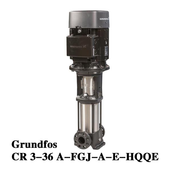 Grundfos CR 3-36 Vertical Multistage Centrifugal Stainless Steel Water Supply