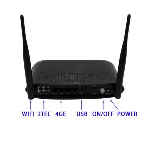Cheap Fiberhome AN5506-04f ONU ONT Router 4GE 2TEL For FTTH FTTB FTTX Network for sale