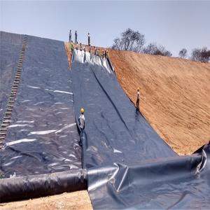 Chinese Design 1.0mm Thickness Geomembrane for Smooth Dam Liners Impervious