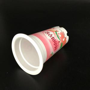 90mm Cover PP Disposable Yogurt Cups With Lids 320ml ODM