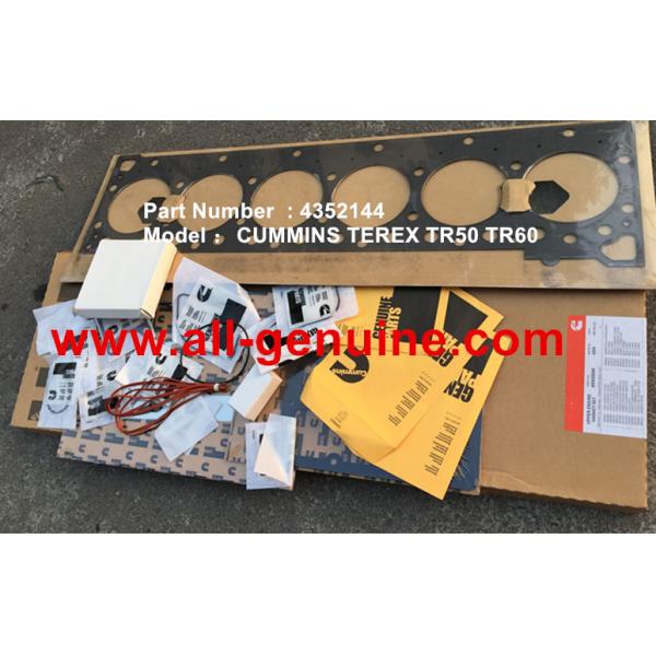 Quality CUMMINS TEREX 4352144 SET UPPER GASKET NHL MINING DUMP TRUCK TR35 TR50 TR60 TR100 3305B 3305F 3303 3307 TR45 TR70 MT4400 wholesale