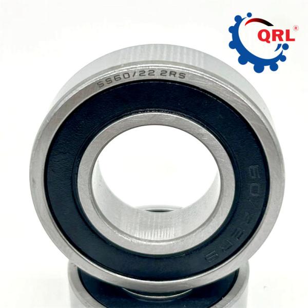 Quality Single Row Deep Groove Ball Bearings 60/22-2RS SS60/22 RS 22x50x14 Mm wholesale