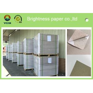 China Offset Printing 0.42mm Thick Paper Board Duplex Board Grey Back Single Side Coat on sale