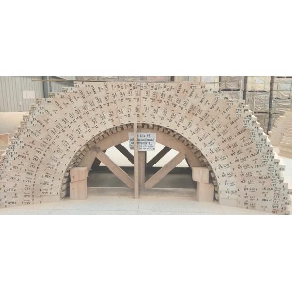 SK40 Corundum-Based High Alumina Brick Widely Used For Rotary Kiln, Hot Blast