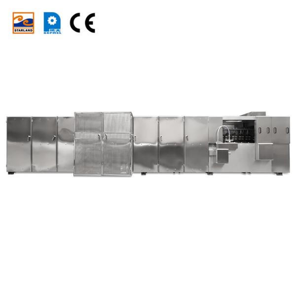 Quality Customized Wafer Biscuit Production Line With PLC Control System And Video Technical Support After Service wholesale