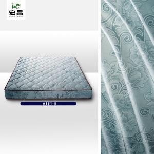 Soft Breathable width 83 inch Jacquard Mattress Fabric good elasticity