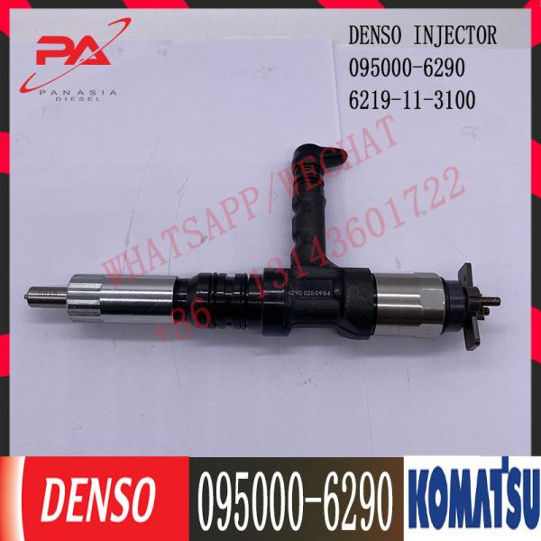 095000-6290 DLLA154P881 Diesel Engine Fuel Injectors 6D170 D375 PC1250-8 6245-11