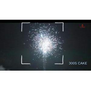 Effect Machine Gun 300 Shots 500 Gram Fireworks Cake With CE EX AFSL Approval