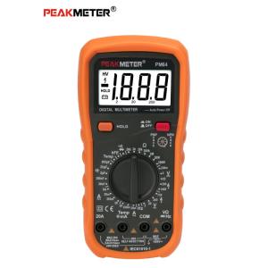 Auto Power Off Handheld Digital Multimeter 2000 Counts Transistor Diode Tester