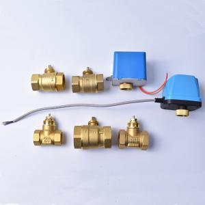 Brass Underfloor Heating Actuator Valve Shut Off Ufh Mixing Valve