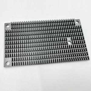 High Precision CNC Machining Parts Black Slotted Aluminum Power Amplifier