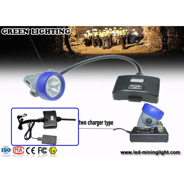 5.6Ah Li ion Battery Rechargeable Miners Headlamp , High Lumen Rechargeable Cap Lamps
