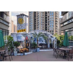 China 6m Clear Bubble Tents Waterproof Polycarbonate Dome House For Dinning Or Wedding on sale