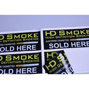 Custom double side printed no adhesive vinyl window static cling decal sticker