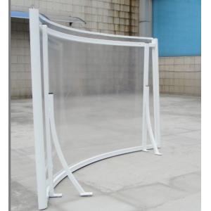 Rainbow Awning With Polycarbonate Solid Or Hollow Sheet