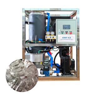 China Made 0.5t/24h Small Tube Ice Machine for Fish Competitive Refrigerant R404a/R22 on sale