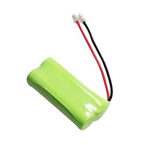 Custom Nickel Rechargeable Battery Pack 2.4V 600mah Nimh Aaa Battery