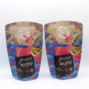 CMYK Printed 70g Kraft Paper Laminated Bags