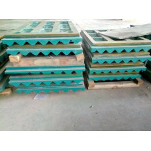 C105 C106 Jaw Plate for EN124 Standard Jaw Crusher in Ore Mining Crushing Needs