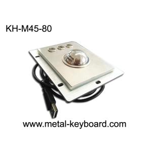 Waterproof Kiosk Trackball Pointing Device with 45MM Stainless Steel Trackball