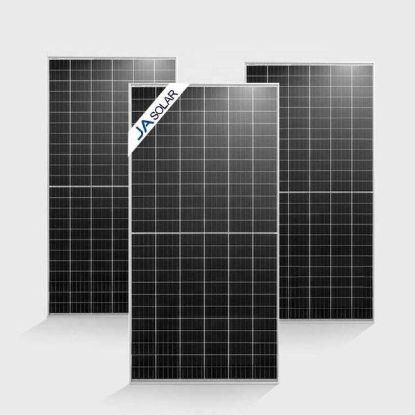2.0mm Tempered Low Iron Glass JA Solar N-Type Bifacial Double Glass 625W Mono