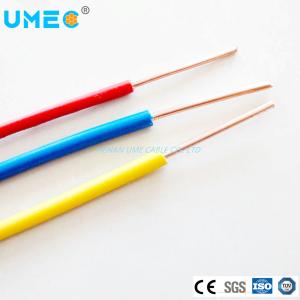 China Nya Nyaf H07V-K H07V-R H07V-U BV Solid Stranded PVC Electric Cable for Conduit Laying on sale