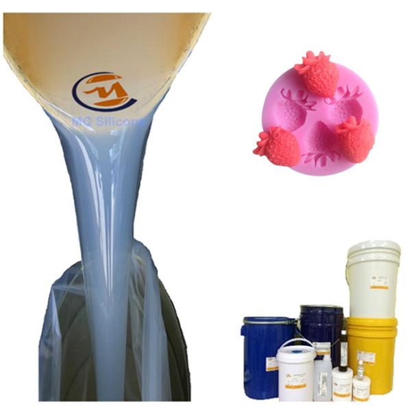 15-17 N/mm Tear Strength Platinum Silicone Rubber for Heart Shape Strawberry Gummy Silicone Mold