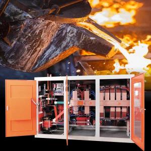 High Durability Induction Furnace For Steel Melting Low Noise Low Failure Rate
