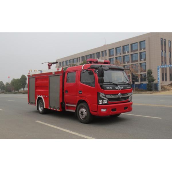 Quality Dongfeng 5000 Liter Water Tank Fire Truck 5-Seater Diesel 4×2 Manual Transmission wholesale