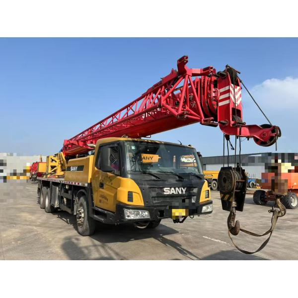 Quality 2019 SANY Used 16T Fully hydraulic truck crane lifting machinery wholesale