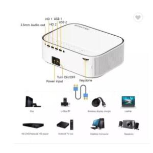 BYINTEK K45 Smart WiFi Android Full HD 1080P lAsEr Mobile LED LCD Video 3D 4K