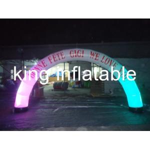 Digital printing Led light with Oxford fabric material inflatable advertising