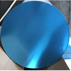 Alloy1100 H0 Temper 0.60mm Thickness PE Paint Aluminum Discs Circle For Food