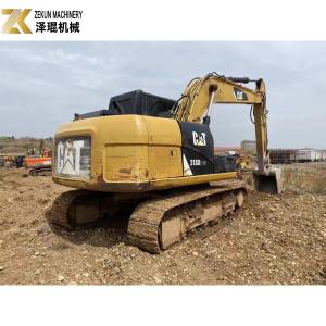 Used Cat 313 Excavator 13 Ton Road Building Equipment with 0.65m3 Bucket