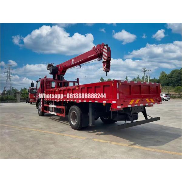 FOTON 8 Tons 4 Section Arm Crane Truck Telescopic Boom Truck